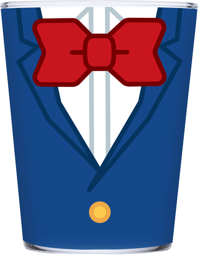 『名探偵コナン』カゴメ×コナン「彩色の朝食」キャンペーン　オリジナルグラスセット（C）青山剛昌／小学館・読売テレビ・TMS 1996