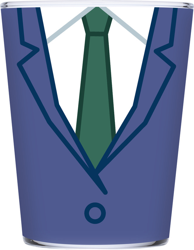 『名探偵コナン』カゴメ×コナン「彩色の朝食」キャンペーン　オリジナルグラスセット（C）青山剛昌／小学館・読売テレビ・TMS 1996