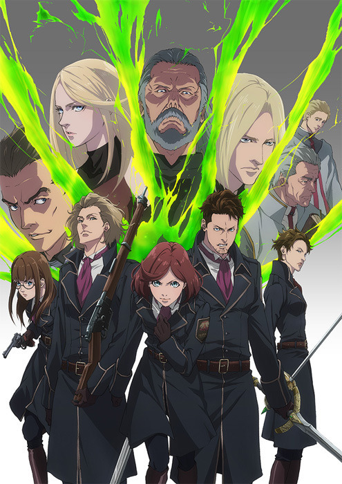 『Fairy gone フェアリーゴーン』第2クールキービジュアル（C）2019 Five fairy scholars ／ フェアリーゴーン製作委員会