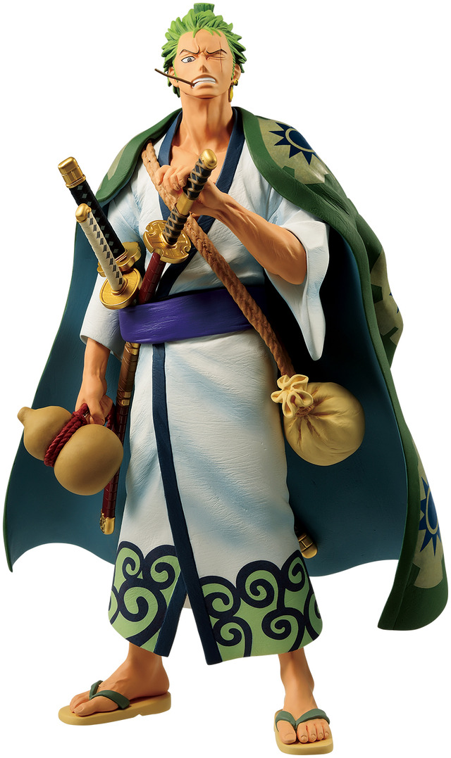 「一番くじ ワンピース ワノ国編～第一幕～」B賞：ゾロ十郎 フィギュア（全1種）　1回680円（税込）（C）尾田栄一郎／集英社・フジテレビ・東映アニメーション