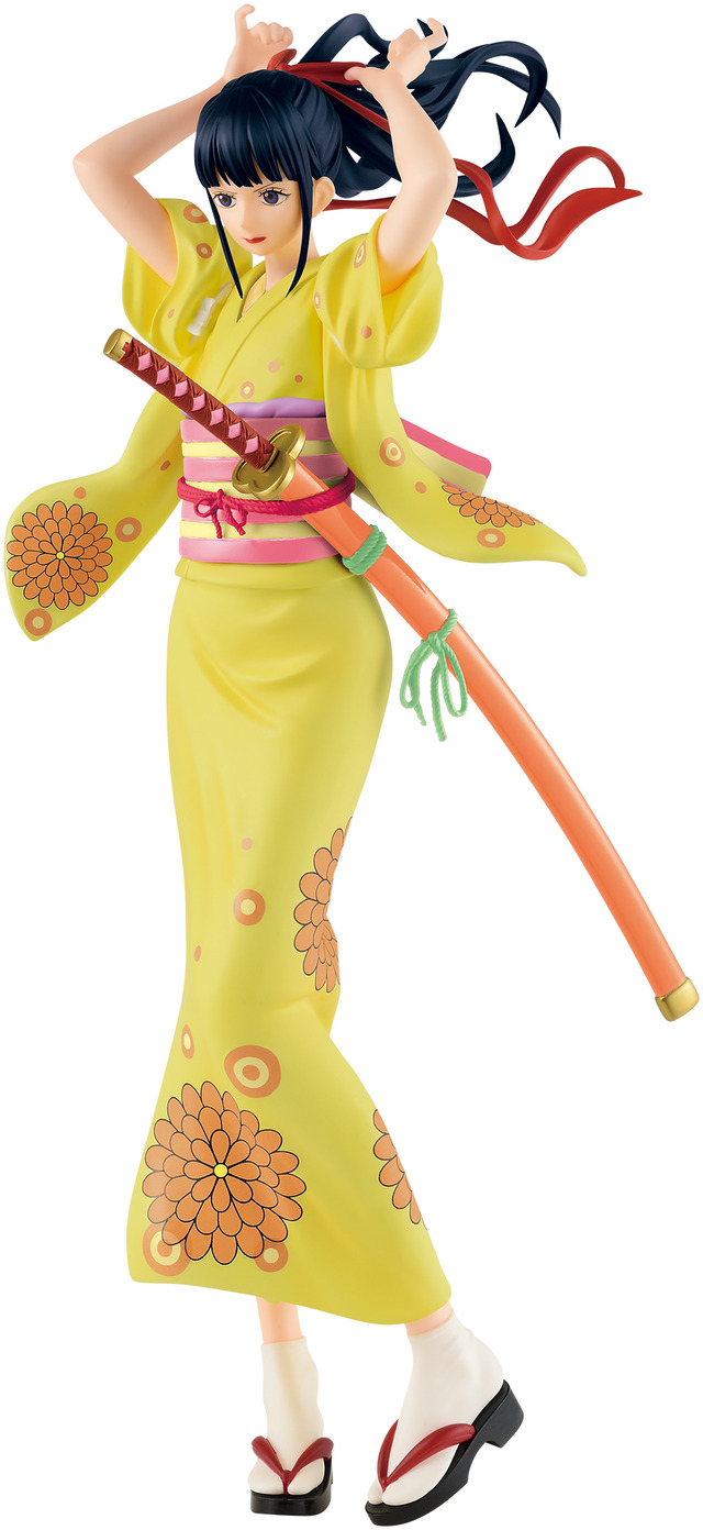 「一番くじ ワンピース ワノ国編～第一幕～」E賞：お菊 フィギュア（全1種）　1回680円（税込）（C）尾田栄一郎／集英社・フジテレビ・東映アニメーション