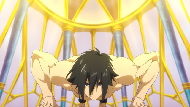 『慎重勇者～この勇者が俺TUEEEくせに慎重すぎる～』第1話「この勇者が傲慢すぎる」先行カット（C）土日月・とよた瑣織／KADOKAWA／慎重勇者製作委員会