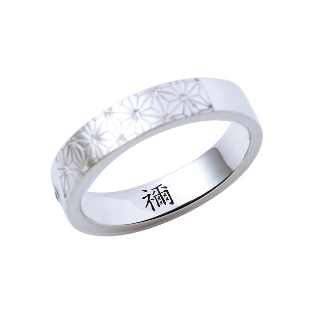 『鬼滅の刃』コラボジュエリー「竈門禰豆子　シルバーリング」12,000円＋税（C）吾峠呼世晴／集英社・アニプレックス・ufotable