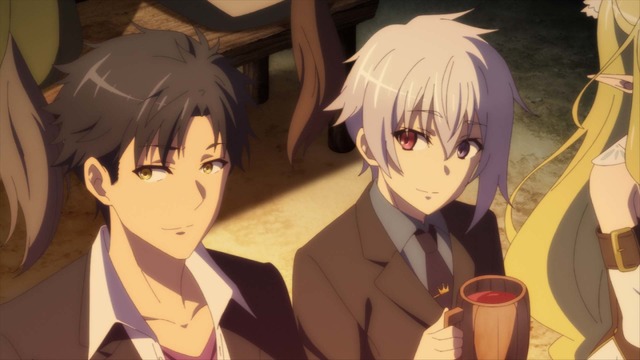 『超人高校生たちは異世界でも余裕で生き抜くようです！』第1話「超人高校生たちは異世界に来てしまったようです！」先行カット（C）海空りく・SBクリエイティブ／「超余裕！」製作委員会