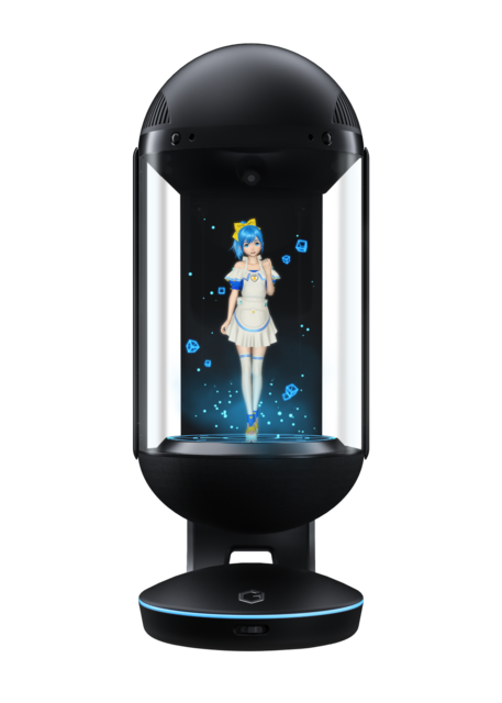 「Gatebox」×「HoloModels」の提携合意が発表―「このすば」のめぐみんや、「リゼロ」のレムが「Gatebox」に登場！