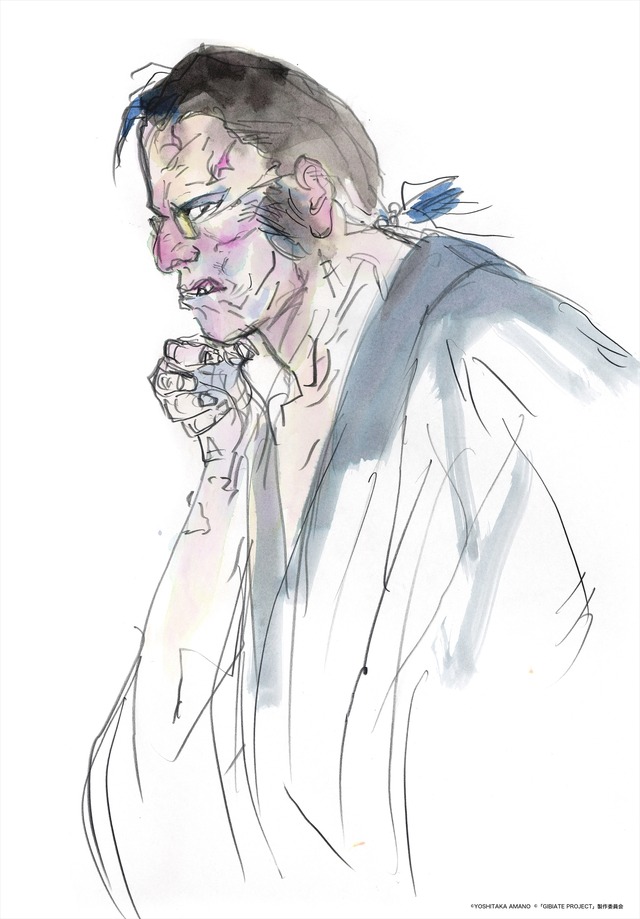 『ジビエート』未公開キャラクター原案（キャラクター原案：天野喜孝）（C）「GIBIATE PROJECT」製作委員会