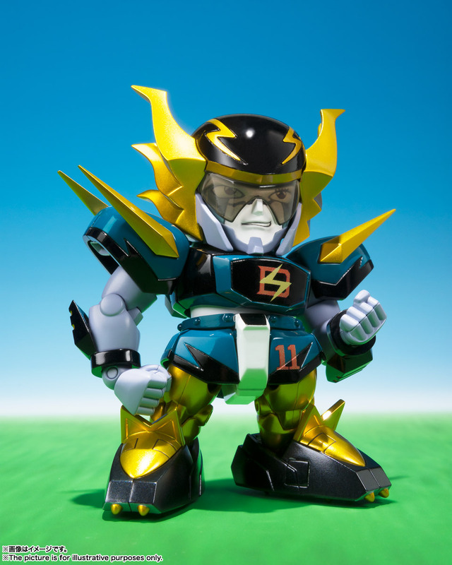 「超合金 アイアンリーガー マッハウインディ＆ゴールドフット」13,200円（税込）（C）サンライズ