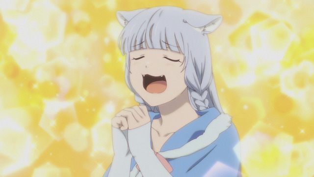 『旗揚！けものみち』第2話「クエスト×魔獣殺し」先行カット（C）2019 暁なつめ／まったくモー助／夢唄／KADOKAWA／けものみち製作委員会