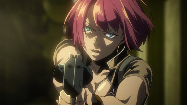 『ノー・ガンズ・ライフ』第1話「暴走拡張者」先行カット（C）カラスマタスク／集英社・NGL PROJECT