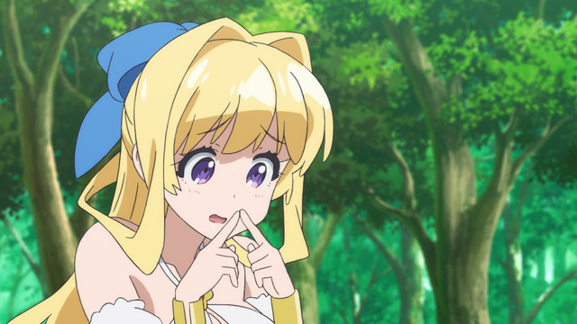 『慎重勇者～この勇者が俺TUEEEくせに慎重すぎる～』第2話「新米女神には荷が重すぎる」先行カット（C）土日月・とよた瑣織／KADOKAWA／慎重勇者製作委員会