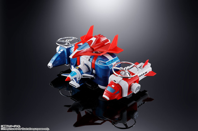 「超合金魂　GX-88 機甲艦隊ダイラガーXV」38,500円（税込）（C） 2019 DreamWorks Animation LLC. TM World Events Productions, LLC. All Rights Reserved.