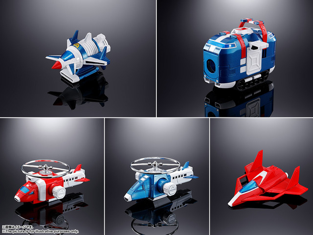 「超合金魂　GX-88 機甲艦隊ダイラガーXV」38,500円（税込）（C） 2019 DreamWorks Animation LLC. TM World Events Productions, LLC. All Rights Reserved.