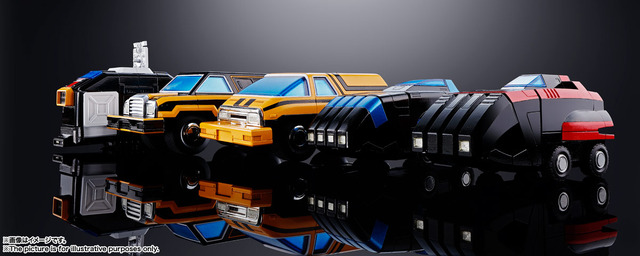 「超合金魂　GX-88 機甲艦隊ダイラガーXV」38,500円（税込）（C） 2019 DreamWorks Animation LLC. TM World Events Productions, LLC. All Rights Reserved.