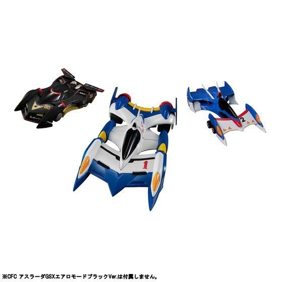 「C.F.C 新世紀GPXサイバーフォーミュラZERO スーパーアスラーダAKF-11 エアロモード&ガーランドSF-01」4,180円（税込）（C）SUNRISE