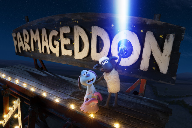 『映画 ひつじのショーン UFOフィーバー！』（C）2019 Aardman Animations Ltd and Studiocanal SAS. All Rights Reserved.