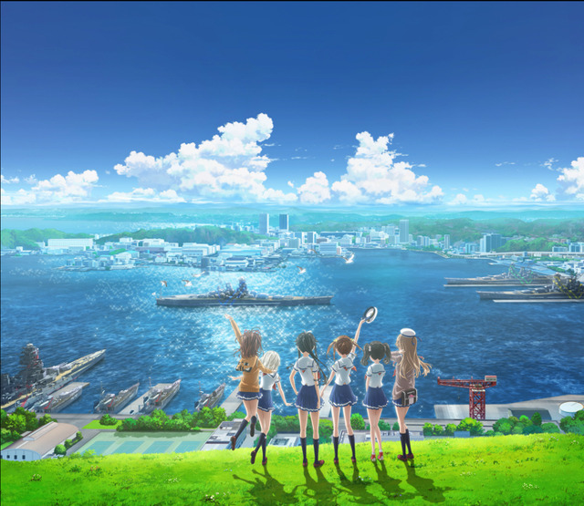 『劇場版 ハイスクール・フリート』第2弾キービジュアル（C） AAS／新海上安全整備局