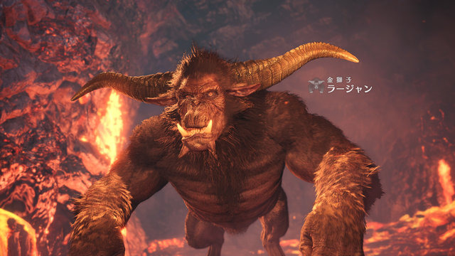 『モンハン：アイスボーン』追加モンスター「ラージャン」の詳細公開！金と黒のコントラストが映える装備画像もお披露目