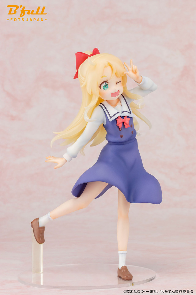 「私に天使が舞い降りた！ 『姫坂 乃愛』制服ver 塗装済み完成品フィギュア」13,800円（税別）（C）椋木ななつ・一迅社／わたてん製作委員会