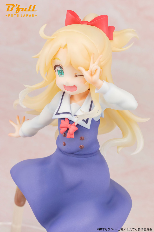 「私に天使が舞い降りた！ 『姫坂 乃愛』制服ver 塗装済み完成品フィギュア」13,800円（税別）（C）椋木ななつ・一迅社／わたてん製作委員会