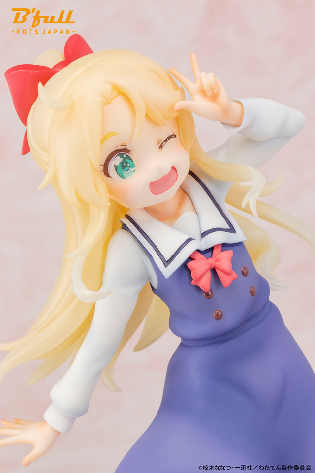 「私に天使が舞い降りた！ 『姫坂 乃愛』制服ver 塗装済み完成品フィギュア」13,800円（税別）（C）椋木ななつ・一迅社／わたてん製作委員会