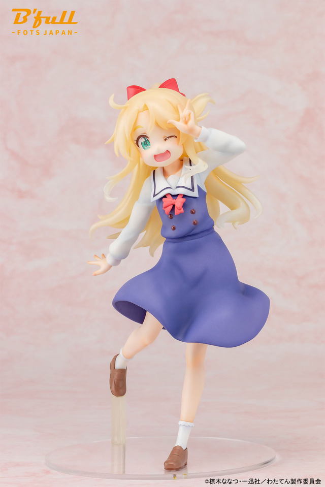 「私に天使が舞い降りた！ 『姫坂 乃愛』制服ver 塗装済み完成品フィギュア」13,800円（税別）（C）椋木ななつ・一迅社／わたてん製作委員会