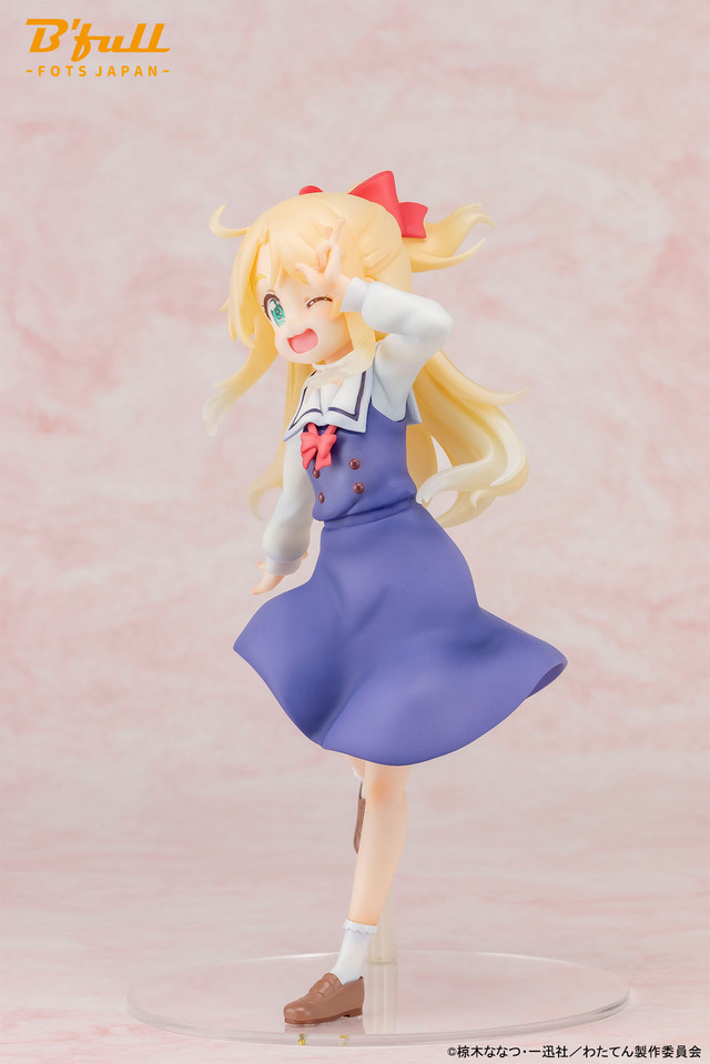 「私に天使が舞い降りた！ 『姫坂 乃愛』制服ver 塗装済み完成品フィギュア」13,800円（税別）（C）椋木ななつ・一迅社／わたてん製作委員会