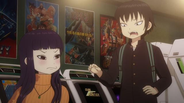 『ハイスコアガール』ROUND14　先行カット（C）押切蓮介/SQUARE ENIX・ハイスコアガール製作委員会（C）押切蓮介/SQUARE ENIX・ハイスコアガールII製作委員会