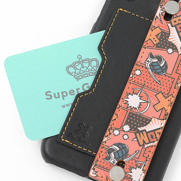 「爆豪勝己モデルスマートフォンケース」5,300円（税別）（C）堀越耕平／集英社・僕のヒーローアカデミア製作委員会