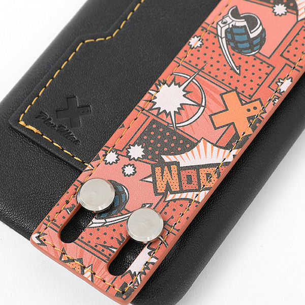 「爆豪勝己モデルスマートフォンケース」5,300円（税別）（C）堀越耕平／集英社・僕のヒーローアカデミア製作委員会