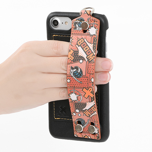 「爆豪勝己モデルスマートフォンケース」5,300円（税別）（C）堀越耕平／集英社・僕のヒーローアカデミア製作委員会