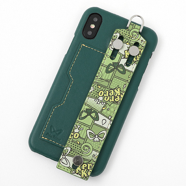 「蛙吹梅雨モデルスマートフォンケース」5,300円（税別）（C）堀越耕平／集英社・僕のヒーローアカデミア製作委員会