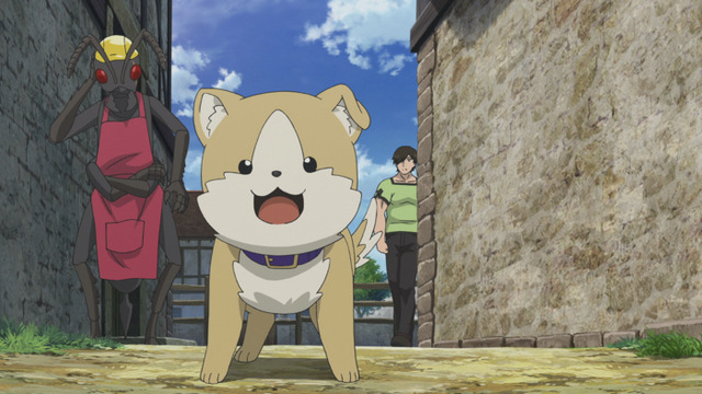 『旗揚！けものみち』第3話「家出少女×襲撃者」先行カット（C）2019 暁なつめ／まったくモー助／夢唄／KADOKAWA／けものみち製作委員会