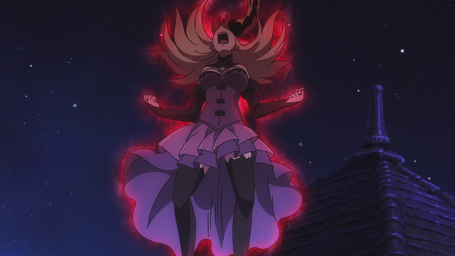 『旗揚！けものみち』第3話「家出少女×襲撃者」先行カット（C）2019 暁なつめ／まったくモー助／夢唄／KADOKAWA／けものみち製作委員会