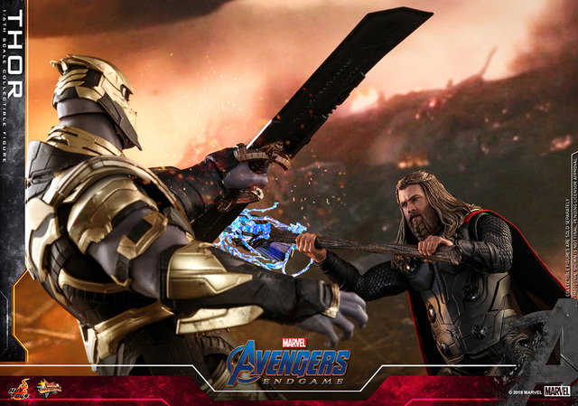 「【ムービー・マスターピース】『アベンジャーズ／エンドゲーム』 1/6スケールフィギュア　ソー」40,000円（税込）（C）2019 Marvel.