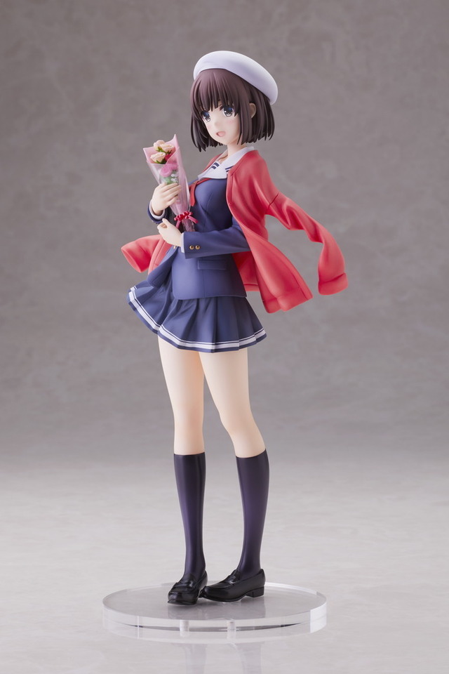 1/7スケールフィギュア「加藤恵 卒業ver.」16,500円（税込）(C)2019 丸戸史明・深崎暮人・KADOKAWA ファンタジア文庫刊／映画も冴えない製作委員会