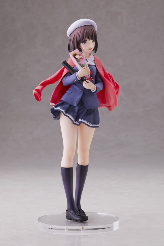 1/7スケールフィギュア「加藤恵 卒業ver.」16,500円（税込）(C)2019 丸戸史明・深崎暮人・KADOKAWA ファンタジア文庫刊／映画も冴えない製作委員会