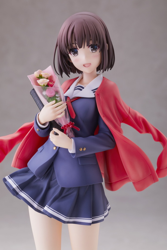 1/7スケールフィギュア「加藤恵 卒業ver.」16,500円（税込）(C)2019 丸戸史明・深崎暮人・KADOKAWA ファンタジア文庫刊／映画も冴えない製作委員会