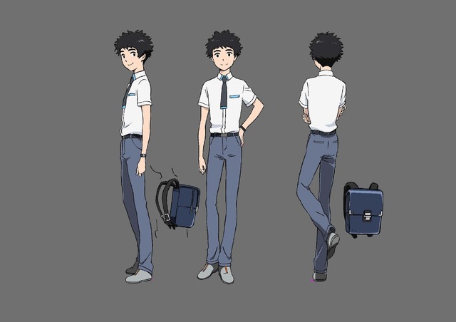 『あの日の心をとらえて』キャラクターデザイン