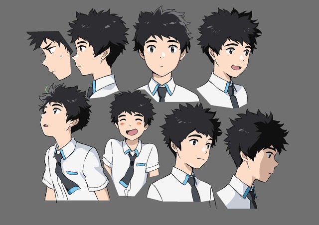 『あの日の心をとらえて』キャラクターデザイン