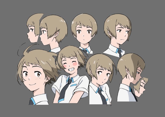 『あの日の心をとらえて』キャラクターデザイン