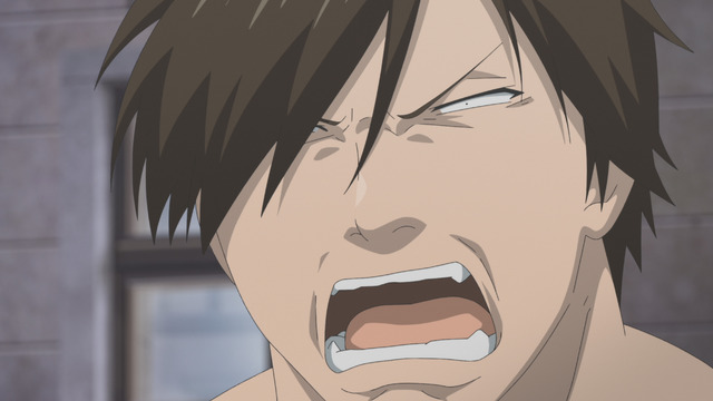 『旗揚！けものみち』第4話「魔獣×バイト」先行カット（C）2019 暁なつめ／まったくモー助／夢唄／KADOKAWA／けものみち製作委員会