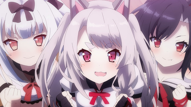 『アズールレーン』第4話「【桜嵐】外套と短剣」先行カット（C） Manjuu Co.,Ltd., Yongshi Co.,Ltd.&Yostar, Inc.／アニメ「アズールレーン」製作委員会