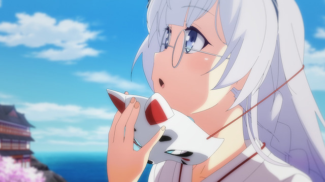 『アズールレーン』第4話「【桜嵐】外套と短剣」先行カット（C） Manjuu Co.,Ltd., Yongshi Co.,Ltd.&Yostar, Inc.／アニメ「アズールレーン」製作委員会