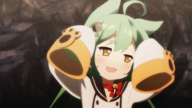 『アズールレーン』第4話「【桜嵐】外套と短剣」先行カット（C） Manjuu Co.,Ltd., Yongshi Co.,Ltd.&Yostar, Inc.／アニメ「アズールレーン」製作委員会