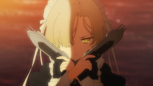 『アズールレーン』第4話「【桜嵐】外套と短剣」先行カット（C） Manjuu Co.,Ltd., Yongshi Co.,Ltd.&Yostar, Inc.／アニメ「アズールレーン」製作委員会