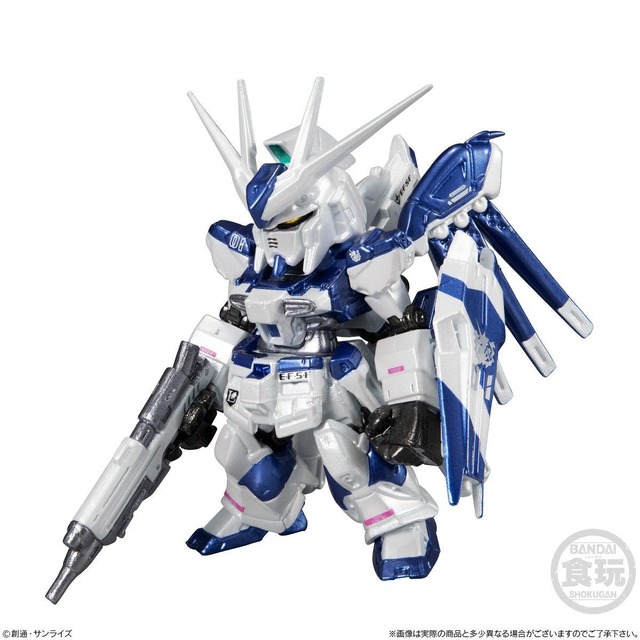 FW GUNDAM CONVERGE:CORE Hi-νガンダム&ナイチンゲール（メタリックカラーver.）【プレミアムバンダイ限定】販売価格：5,280円（税込）（C）創通・サンライズ