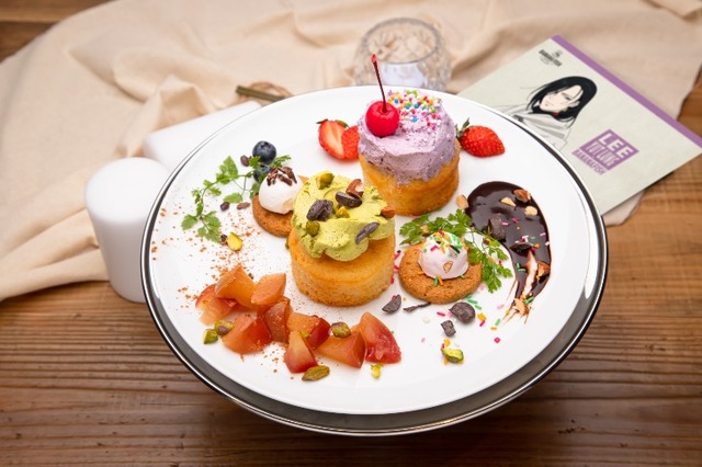 「BANANA FISH Cafe and Bar - winter in NY -」NYマフィンプレート　　1,590円