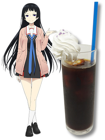 ドリンク　早乙女五夜500＋税（Set Drink 不可）（C）朝倉亮介／SQUARE ENIX・「戦×恋」製作委員会