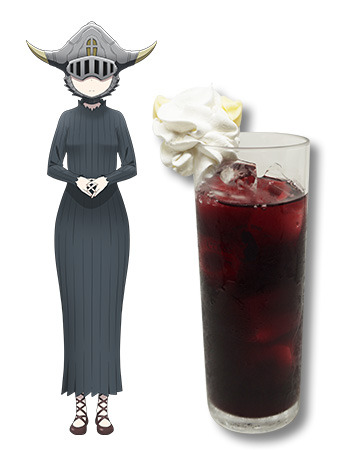 ドリンク　早乙女四乃500＋税（Set Drink 不可）（C）朝倉亮介／SQUARE ENIX・「戦×恋」製作委員会