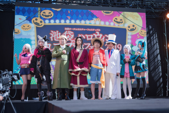 宇垣美里、えなこら人気コスプレイヤーが集結！「池袋ハロウィンコスプレフェス2019」幕が上がる